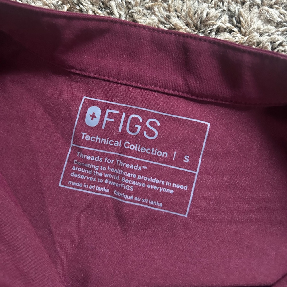 FIGS oversized Rafaela scrub top